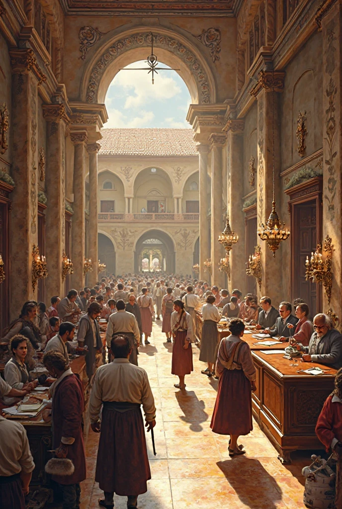 Spanish colonial registration center