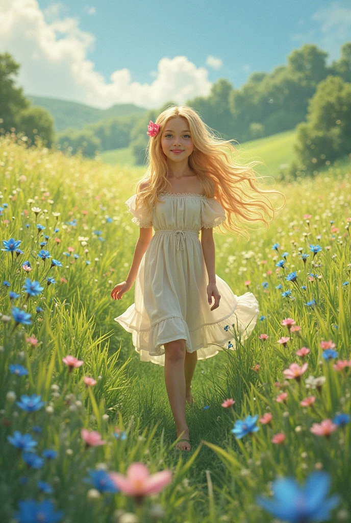 A beautiful girl
