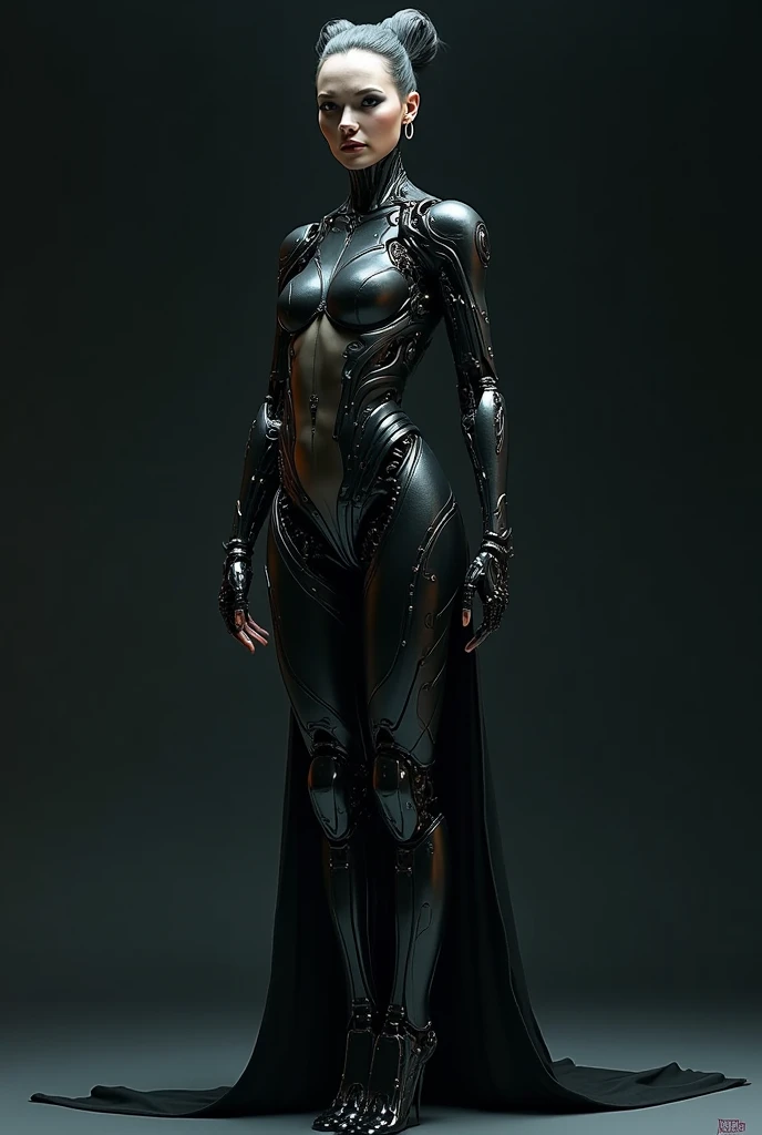 Design a sleek, protective flight suit for a superhuman secret agent capable of 10 km/s speeds. Key features:
- Aerodynamic, heat-resistant design
- Flexible exoskeletal framework
- The dress should not contain helmet.
- Intuitive controls and augmented reality