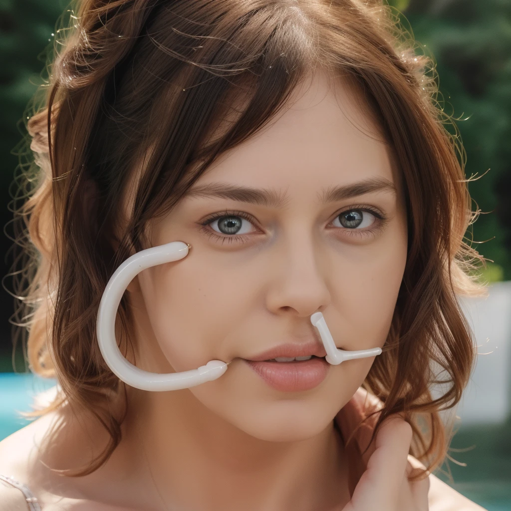 Sexy white woman, huge gold hoop earrings, hair salon, sit under the helmet hair dryer, brainwashing, naked, sucking a dick , nipples lactation machine, hooddryer, hair dryer helmet
Brain suck, huge red lips , fellation, dick in her mouth, porn, futanari,