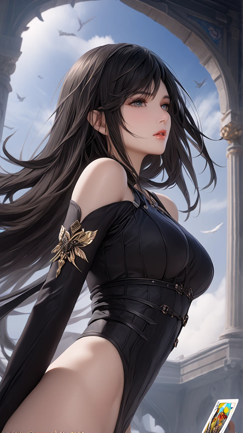 a close up of a woman in a costume with a sword, 8k high quality detailed art, photorealistic anime girl render, alluring elf princess knight, render of a cute 3d anime girl, 3 d render character art 8 k, anime styled 3d, wlop and krenz cushart, elf girl, smooth anime cg art