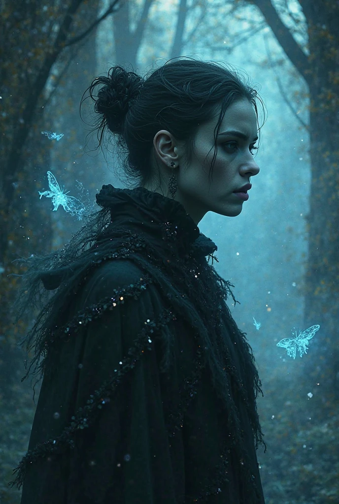 make facebook page profile picture  , which have aura , dark type , ccool , not evil 