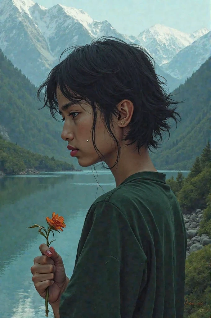 Nepali sad love picture 