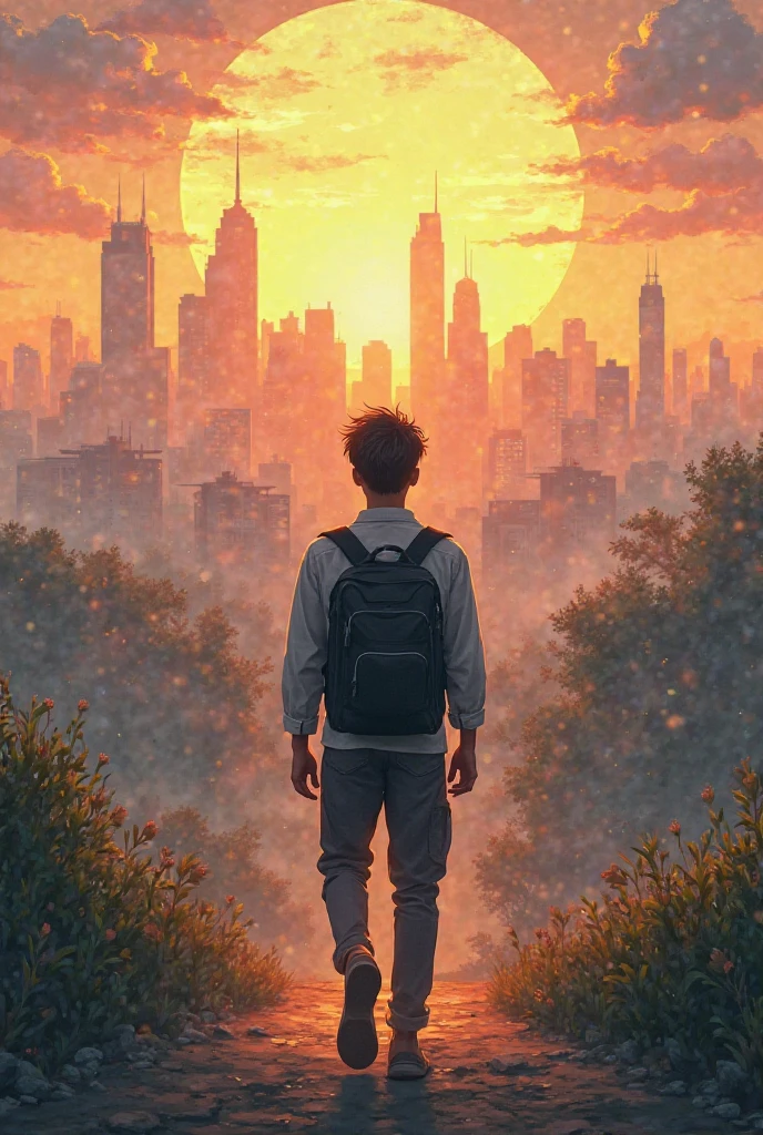 একদিন ছেলে বড় হয়ে শহরে চলে গেলো