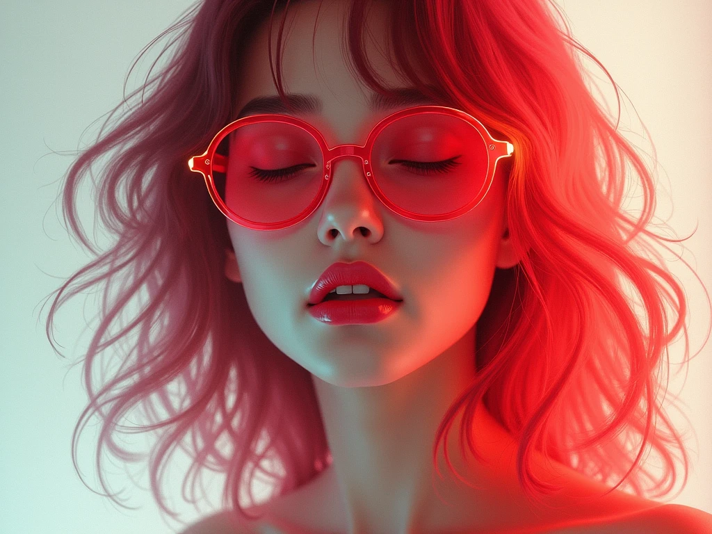 modelshoot style, (extremely detailed CG unity 8k wallpaper), Chaotic storm of liquid smoke in the head, stylized beauty full - length abstract portrait, by petros afshar, ross tran, tom whalen, peter mohrbacher, artgerm, shattered glass, bubbly underwater scenery, radiant light