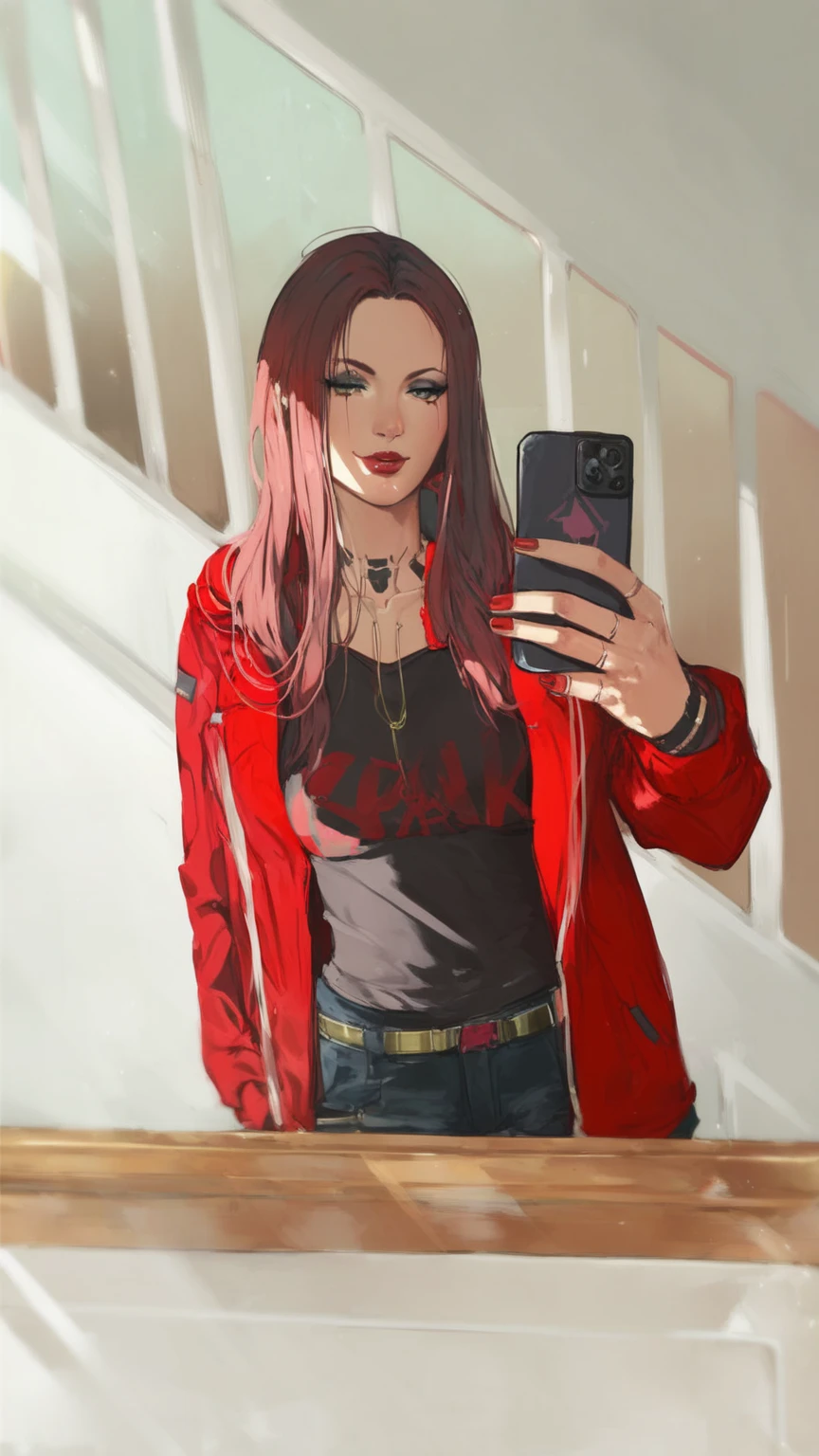 I want an undistorted image of a sexy woman
