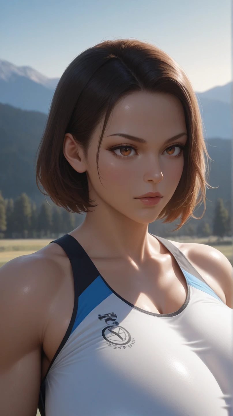 (european girl as a lifeguard, sitting in the sun, lifeguard tower, plain white shirt, red shorts), 8k, depth of field, volumetric haze, global illumination, dynamic lighting, best illumination, volumetric lighting, ultra highres, 8k, realistic, photorealism, photorealistic, hyperrealism, photon mapping, physically-based rendering,