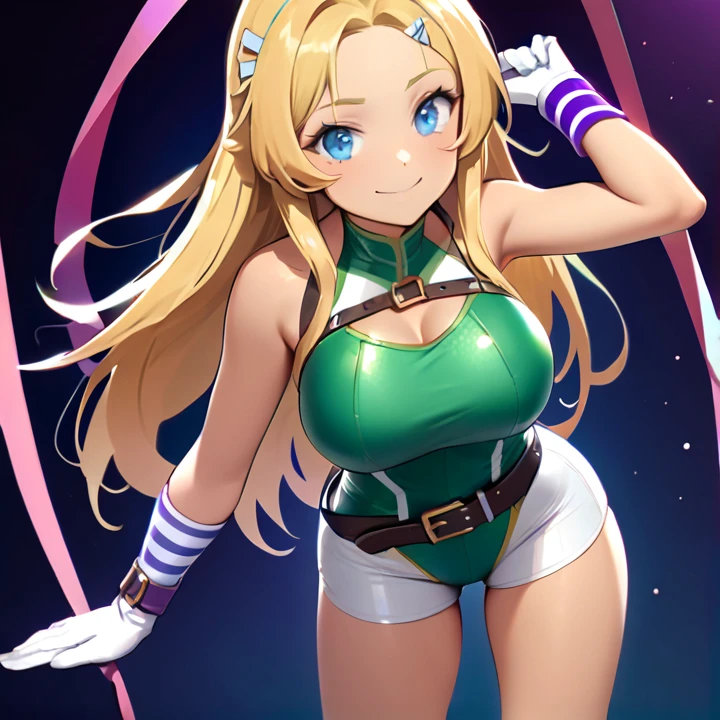 (White background, 1girl:1.4), BREAK,
Long braided blonde hair, Green Eyes,Narrow waist,voluptuous Breasts,(white one-piece swimsuit,white competitive swimwear:1.6), blush,Open your mouth,(covered nipples:1.2)
