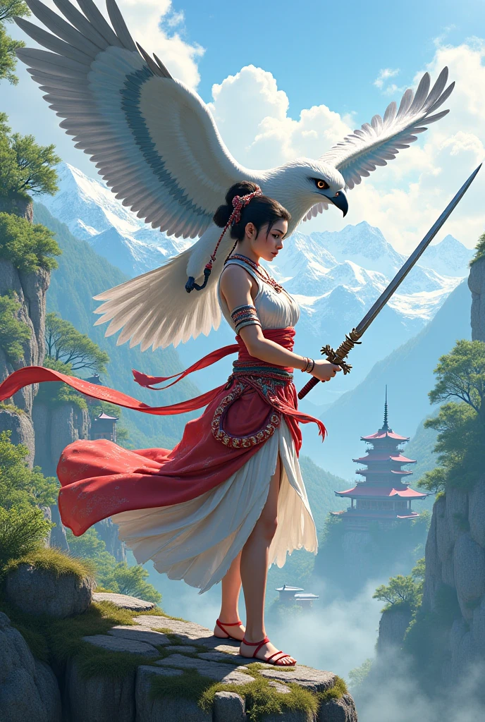 Nakoruru sword blade sword falcon spirit