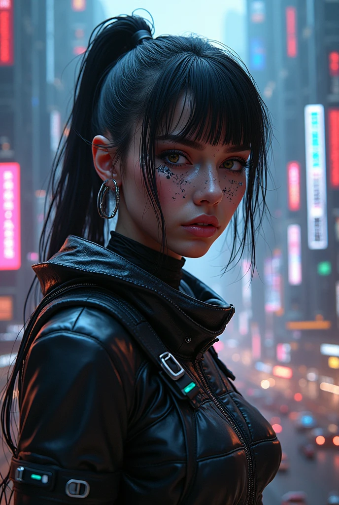 Cyberpunk girl
