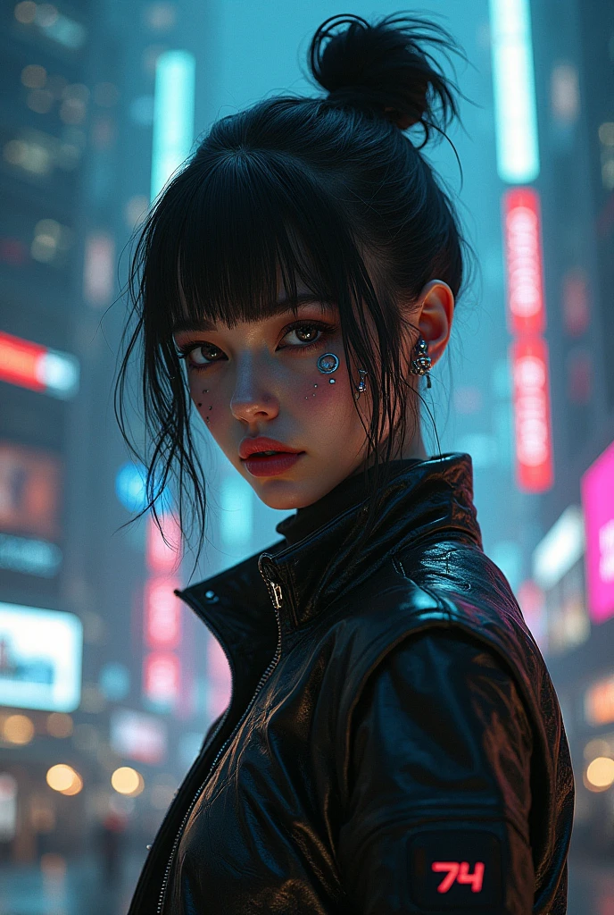 Cyberpunk girl
