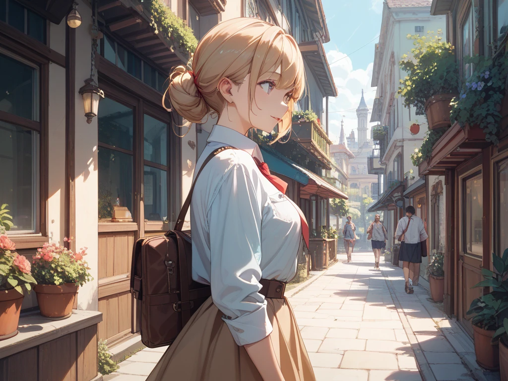 １The Little Sloth、is walking、from the side、masterpiece、top quality、The cyber world