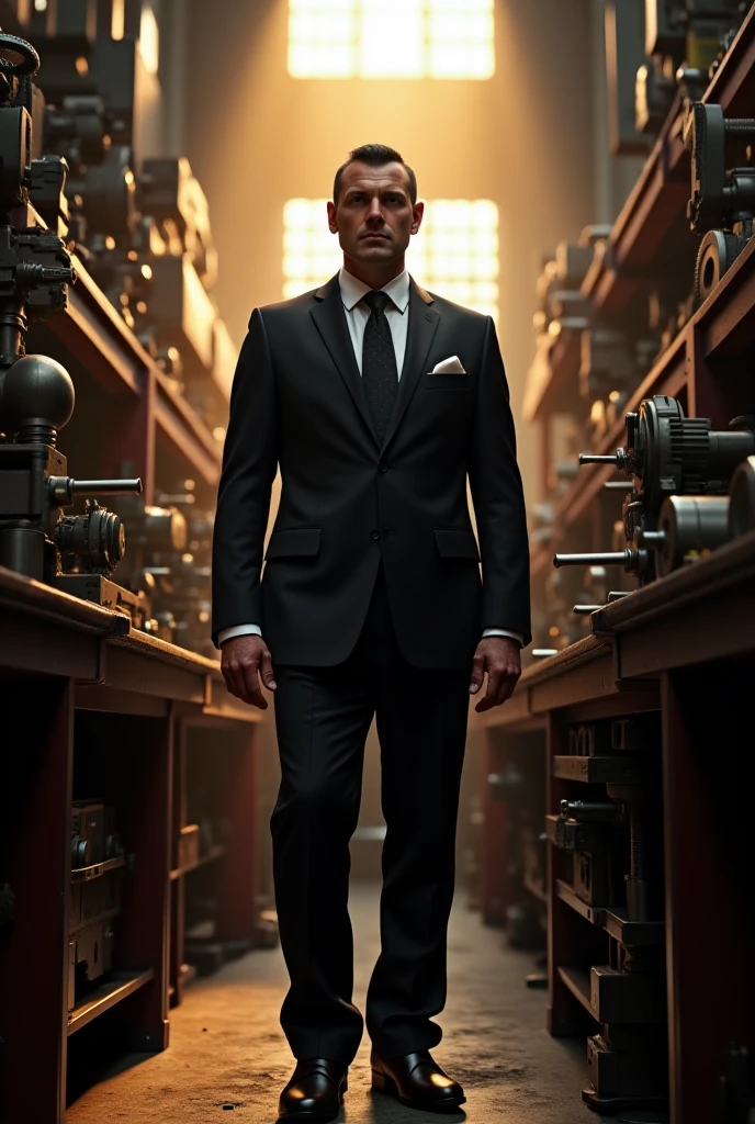 Morning lathe evening purna industrialist very black