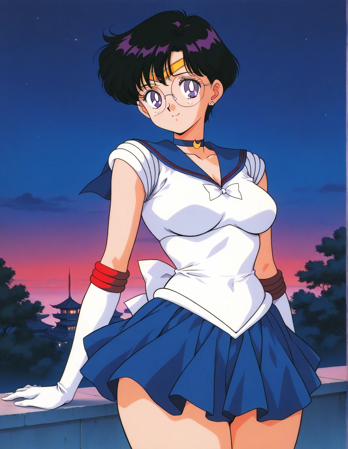 masterpiece, best quality, beautiful art, high resolution, well formed hands, body and fingers, 1 woman, solo, Sailor Mercury, adult, up , big breasted, cleavage, full body, wearing a Iroha Samurai Shodown outfit, maid, hair ornament, black stockings, pelvic curtain, sexy Japanese clothes, sexy sailor senshi uniform, blue skirt lifted, sailor collar, long elbow gloves, gorgeous legs and thighs, ryona , in peril, she is being beaten up by her opponent, she is knocked down and slapped in the face and being slammed against the floor, fainting, receiving the impact of her opponent's attacks, closed eyes, screaming in pain and agony, ryona and perilous scene, bouncing breasts, weak and helpless, martial arts tournament on the beach