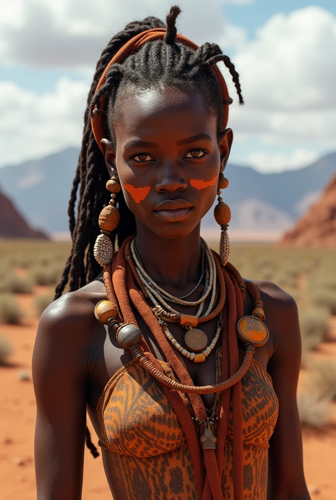A woman from the Himba tribe in Namibia --auto --s2