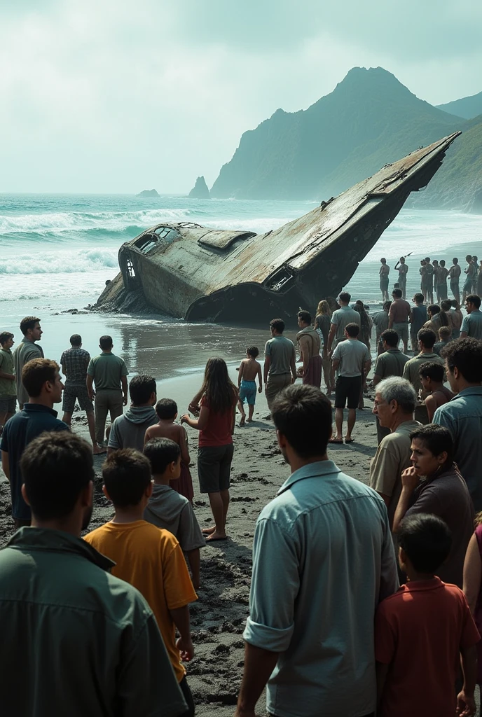 the 6 member with 2 children ,2 men and 2 women of the boat faces many challenges and dangers, including a massive storm