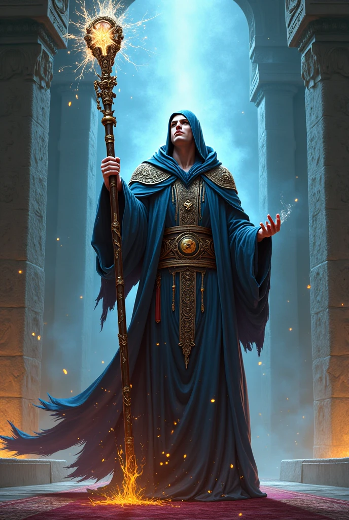 I find myself with a power staff.