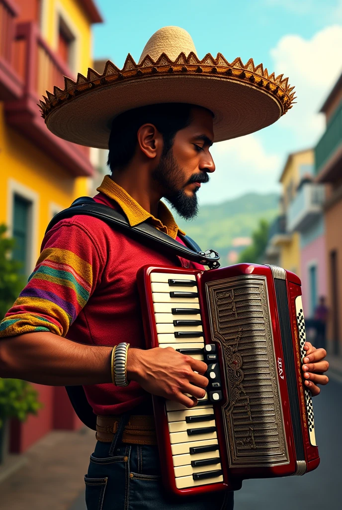Latin music with accordion