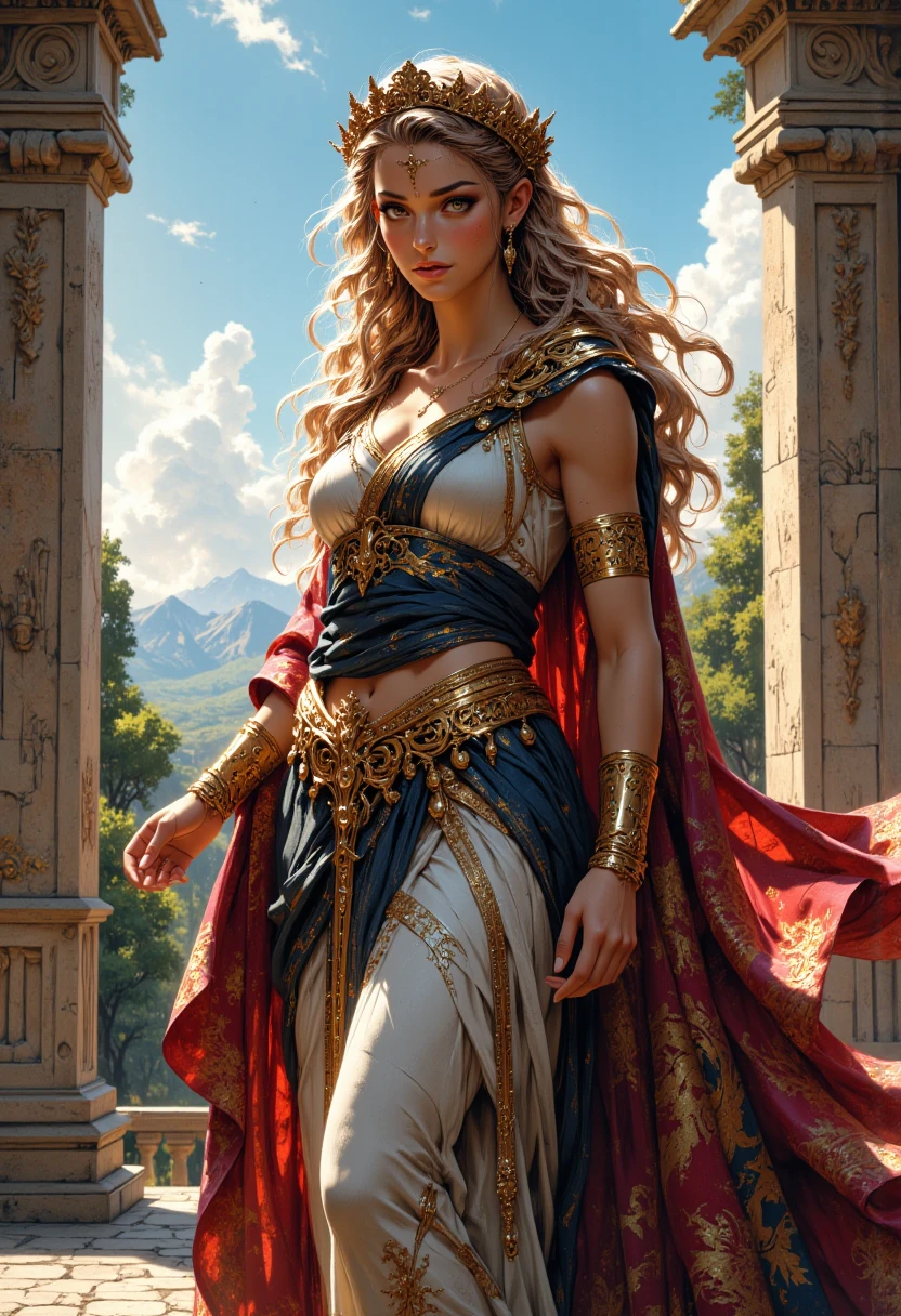 Make a Greek princess