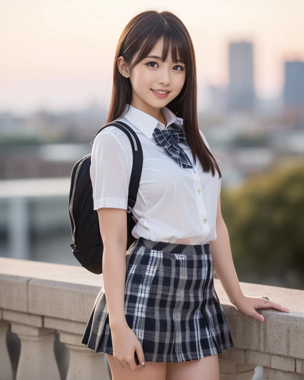 school uniform ,(masterpiece:1),(delicate photograph1.3),very detailed,(highest quality:1.4),(ultra high resolution:1.2),(realistic:1.4),(detailed face:1.2),change,(8k, RAW photo:1.2),(sharp focus:1.3),(1 Beautiful Oriental Girl), , ((detailed beautiful face)),happy smile, (beautiful fine eyes), beautifully detailed nose, detailed beautiful body, (NSFW:1.0), (:1.2), (grin and laugh:1.5), ((No makeup)), (Detailed beautiful mid-chest, cleavage:1.1) panties for , (((sitting shot)))
white socks,brown hair,
break,
fine eyes,fine hair,whole body,cowboy shot,(smile:0.7),wearing red randoseru backpack,