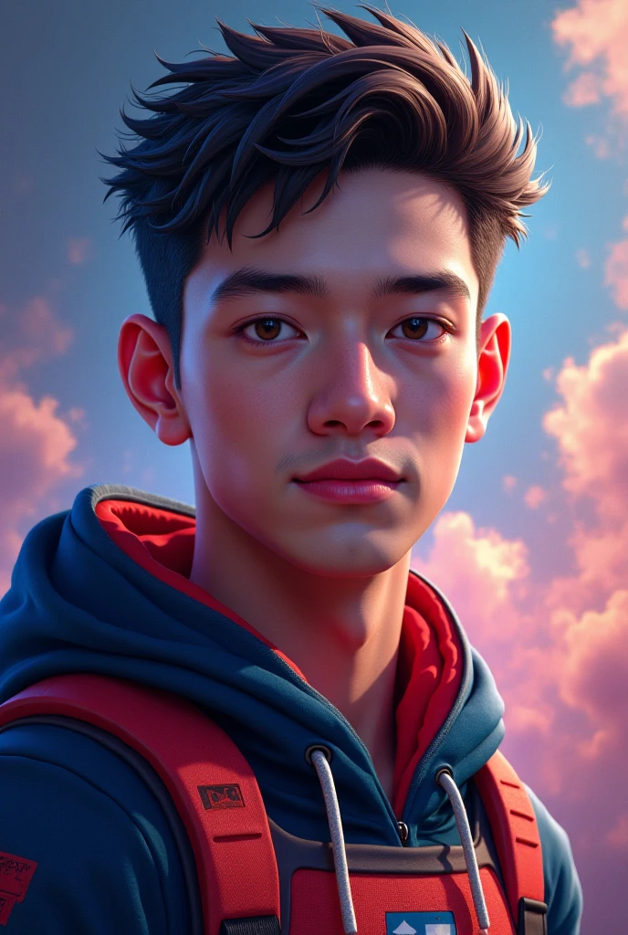 A profile image of this hero with the title of top 1 in Manaus most focused on the Honor of Kings title