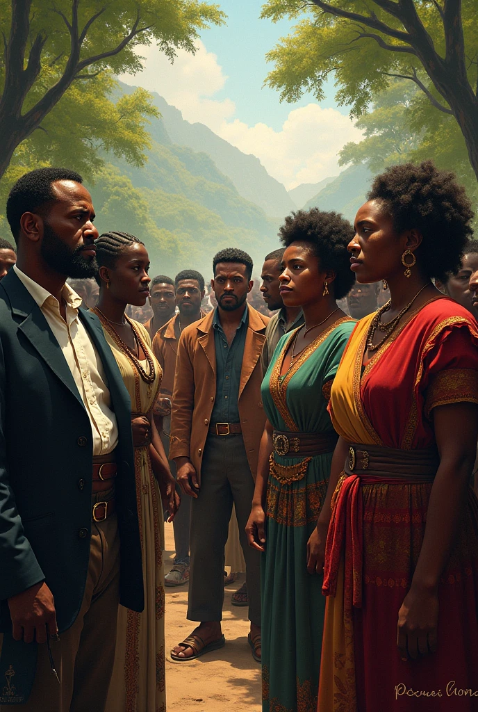 Create images for the items below for schoolwork.
 Abolitionist laws and quilombo;
