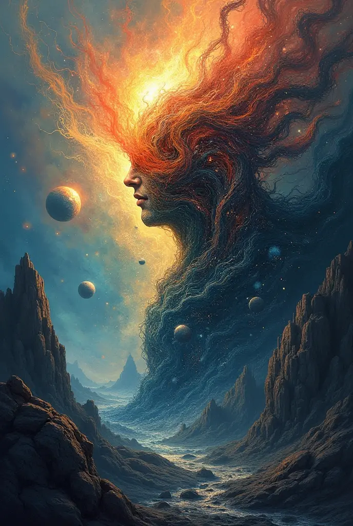 No not a literal person but the process with the reference of the image I put you