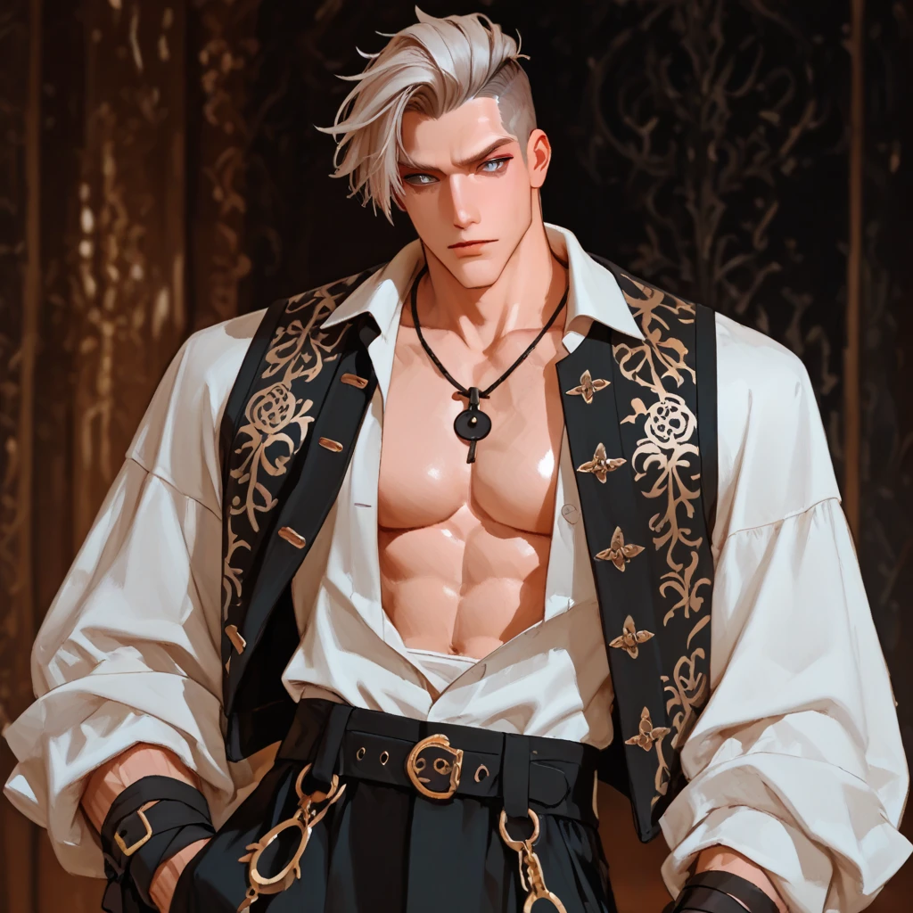Full potrait of Rugged muscular zeus greek god of lightening, full long white hair highly intricate detailed, light and shadow effects, intricate, highly detailed, art station, concept art, smooth, sharp focus, atmospheric lighting, detailed face, 8 k, hq, by makoto shinkai, stanley artgerm lau, wlop, rossdraws ”