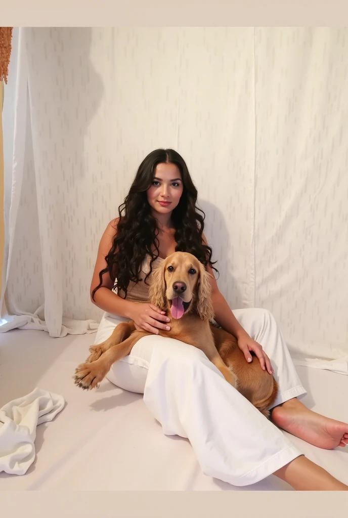 Cachorro voador com patas de camelo