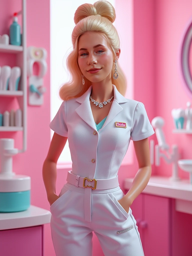 Sexy Iggy Azalea as a Nurse, sexy smile, medical glove, by idyllic, cinematic still, (best quality, masterpiece), very aesthetic, perfect composition, photorealistic, intricate details, ultra-detailed, vivid colors, 