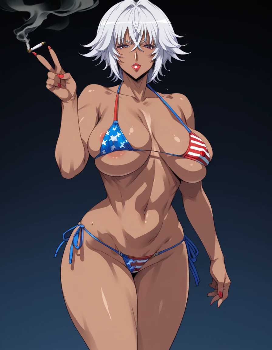 ayanami rei、Stars and Stripes Bikini