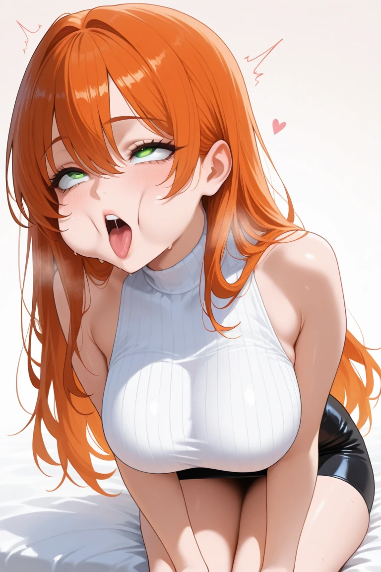 (illustratio), (high resolution), (8K), (highly detailed), (The best illustrations), (beatiful detailed eyes), (top-quality), (masterpiece)、(((Orange hair))), blue eyes, perfect breasts, girl, 1girl, ((belly pudge)), completely nude, blush, breasts, bright pupils, scared girl, (perfect anatomy) ((adorable girl)), Orange hair, naked girl, Juicy ass, perfect face, Crying girl, Perfect mouth, Perfect face, Perfect eyes, Perfect nose, Embarrassed eyes, Beautiful body, Perfect eyes, Beautiful eyes, perfect breasts, perfect ass, Perfect breasts, Perfect armpits, perfect hands, perfect feet, perfect legs, distress, Crying, Flowy mascara, (perfect nipples) no bra, Perfect anatomy, 1girl (((buttcrack))) (masterpiece, best quality), 1man, man standing above woman, male hand holding womans head, headpat,wet, sweaty, fair skin, redhead hair, wavy hair, waifu freckles, ((submissive eyes)),choker, s ((messy hair)), public restroom, kneeling, thick thighs, ((( diminutive waist))), birds eye view, pov, high angle, sideviewblowjob, on her knees, open thighs, hands behind her, ((kneeling)), on her hands and knees, cumshot view, tongue out, mouth open, ahegao, sexy ahegao eyes,