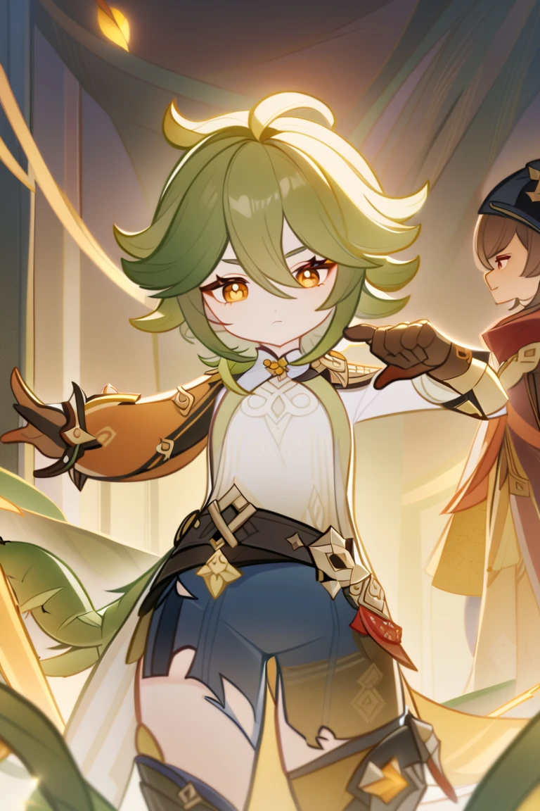 anime frame, detailed face, fighting, powers, magic, fantasy