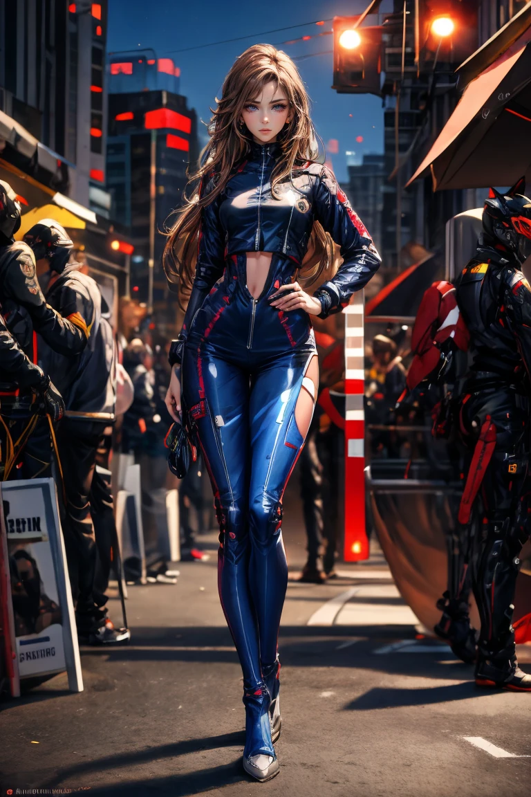 a woman in a futuristic outfit standing in front of a building, scifi woman, cyberpunk 2 0 y. o model girl, cyberpunk angry gorgeous goddess, cyberpunk beautiful girl, cyborg girl, epic scifi character art, sci-fi female, cute cyborg girl, female cyborg, epic sci - fi character art, epic sci-fi character art, sci fi female character