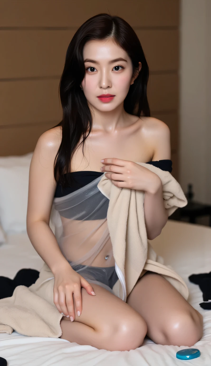 8K, Top Quality, Intricate Details, Ultra Detail, Ultra High Resolution, Masterpiece, random angle, yoga pose, Slender, Smile, (Makeup: 0.4), looking at viewer, ((full body)), 2 girls, 19 years old girl, (( full body)), close up shot, , ((tall)), (((fit body))), (((slim face))), sharp face, sharp eyes, (((black hair, )) , (detailed face), small lips,
(( )), (( transparent open shirt)), ((almost naked with nipple sticker)), detailed face, detailed breast, detail ass, Beautiful girl with accentuated slender abs: 1.4, Six Pack Abs: 1.4, Perfect Body, detail leg, random background, (((see the whole body))),