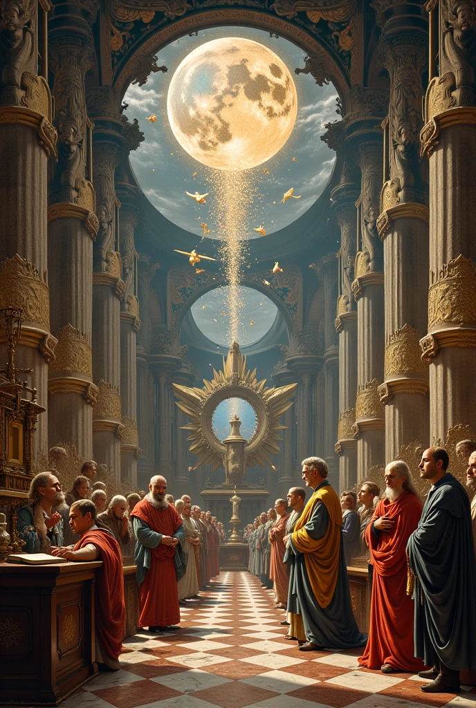 In art, the Baroque era managed to spread as much as in Catholic countries as protests the scientific revolution.