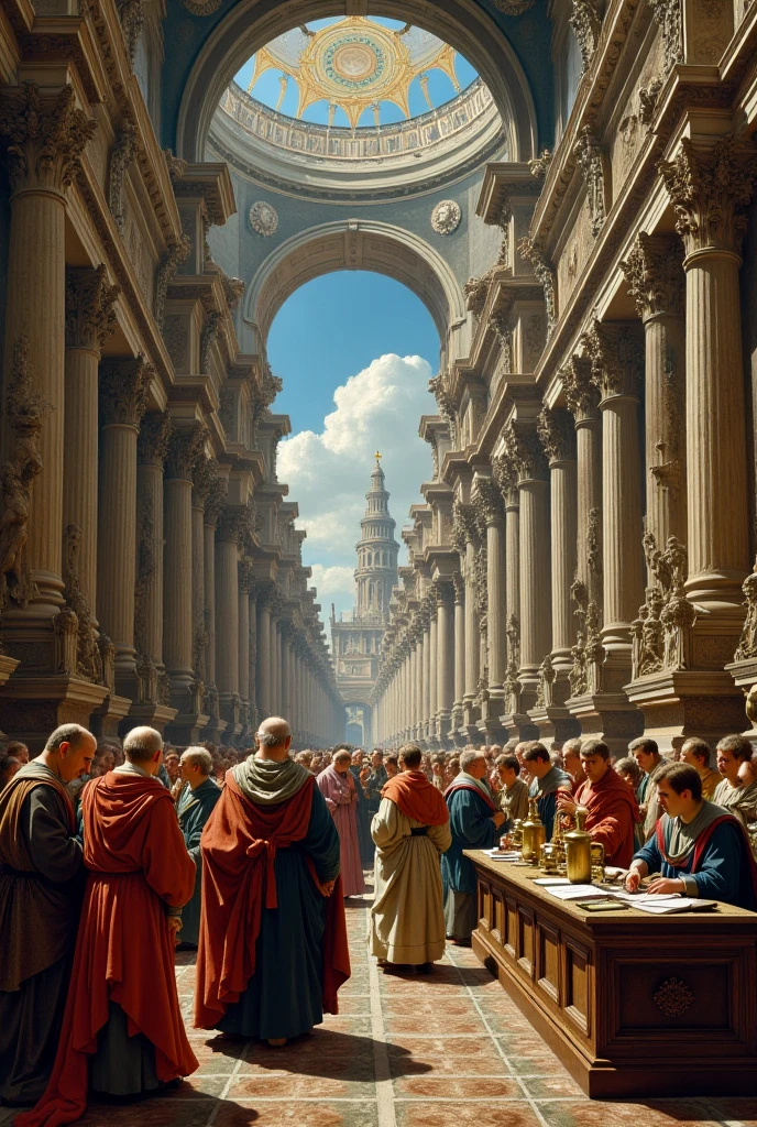 In art, the Baroque era managed to spread as much as in Catholic countries as protests the scientific revolution.