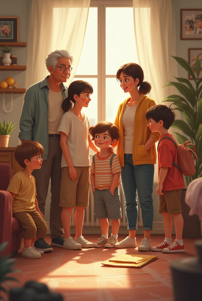 Written image follow the family