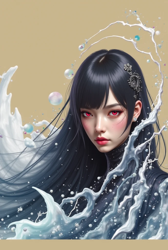 , Thirty, Skeletal Wave, Black Hair