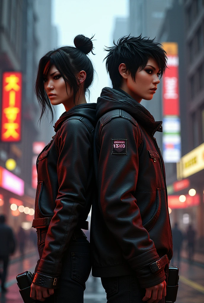 This girl with Delsin Rowe from Infamous Second Son