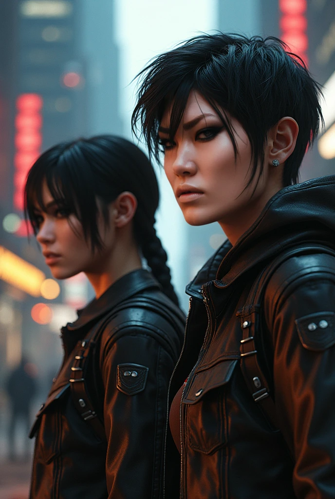 This girl with Delsin Rowe from Infamous Second Son