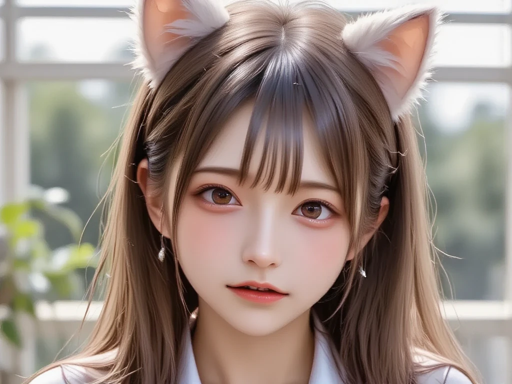NSFW, 8k, High-level, absurd, masterpiece, best quality, primitive, very detailed CG, very detailed wallpaper, perfect lighting, Extremely detailed (((The personifying " Big bats " as a Little Girl))), MysticSight, Tyndall effect, Tyndall scattering, Studio gray background with (many Dazzling RainbowColor particles BokeH:1.28), (RoundlyButts, ThighGap), (Exposed:0.4), (Assfocus with looking ahead), BREAK (NOGIZAKA face variations) Extremely Detailed very KAWAII face variations, perfect ???????, Childish, captivating gaze, elaborate detailed Eyes with (sparkling highlights:1.28), long eyelashes、Glossy RED Lips with beautiful details, Coquettish tongue, Rosy cheeks, Radiant PearlSkin with clear transparency . { (Dynamic LifeLike expressions:1.4) | :d) }, (large eyes:-1) .