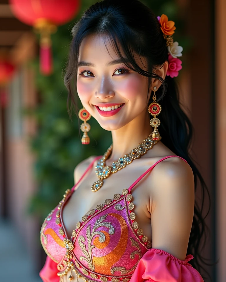 Fat Thai girl