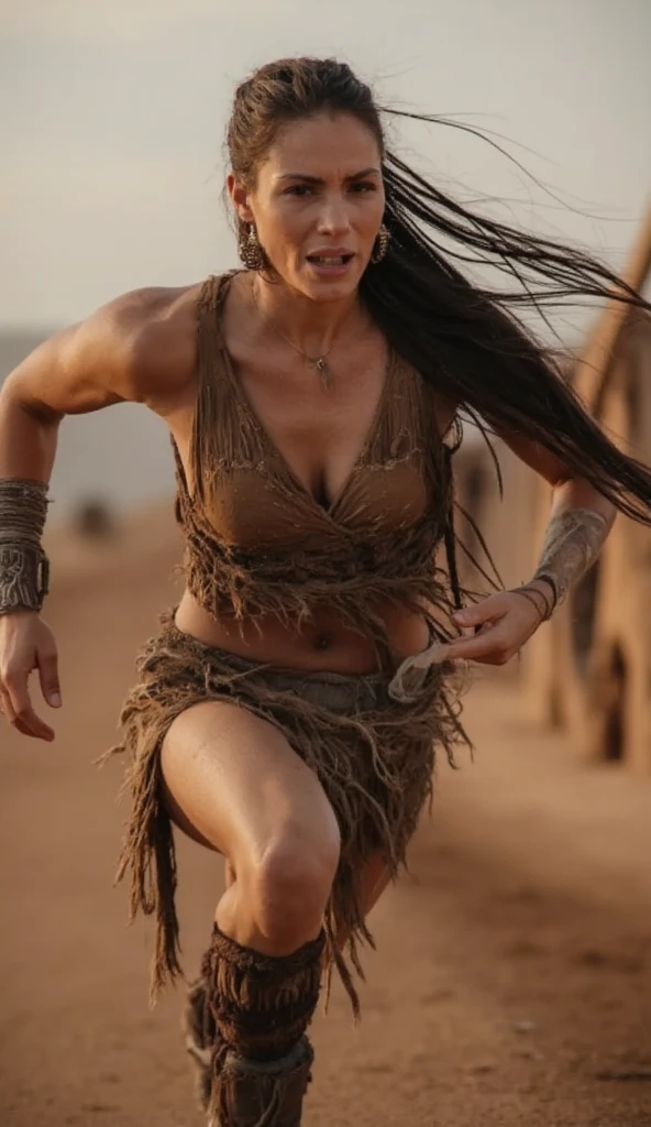 a fit athletic female fitness model, wearing a tight revealing skin-tight dress, beautiful detailed eyes, beautiful detailed lips, extremely detailed face, longeyelashes, athletic muscular physique, confident pose, dynamic action, outdoor natural environment, sun-drenched vibrant lighting, highly detailed, photorealistic, 8k, cinematic, intricate, masterpiece