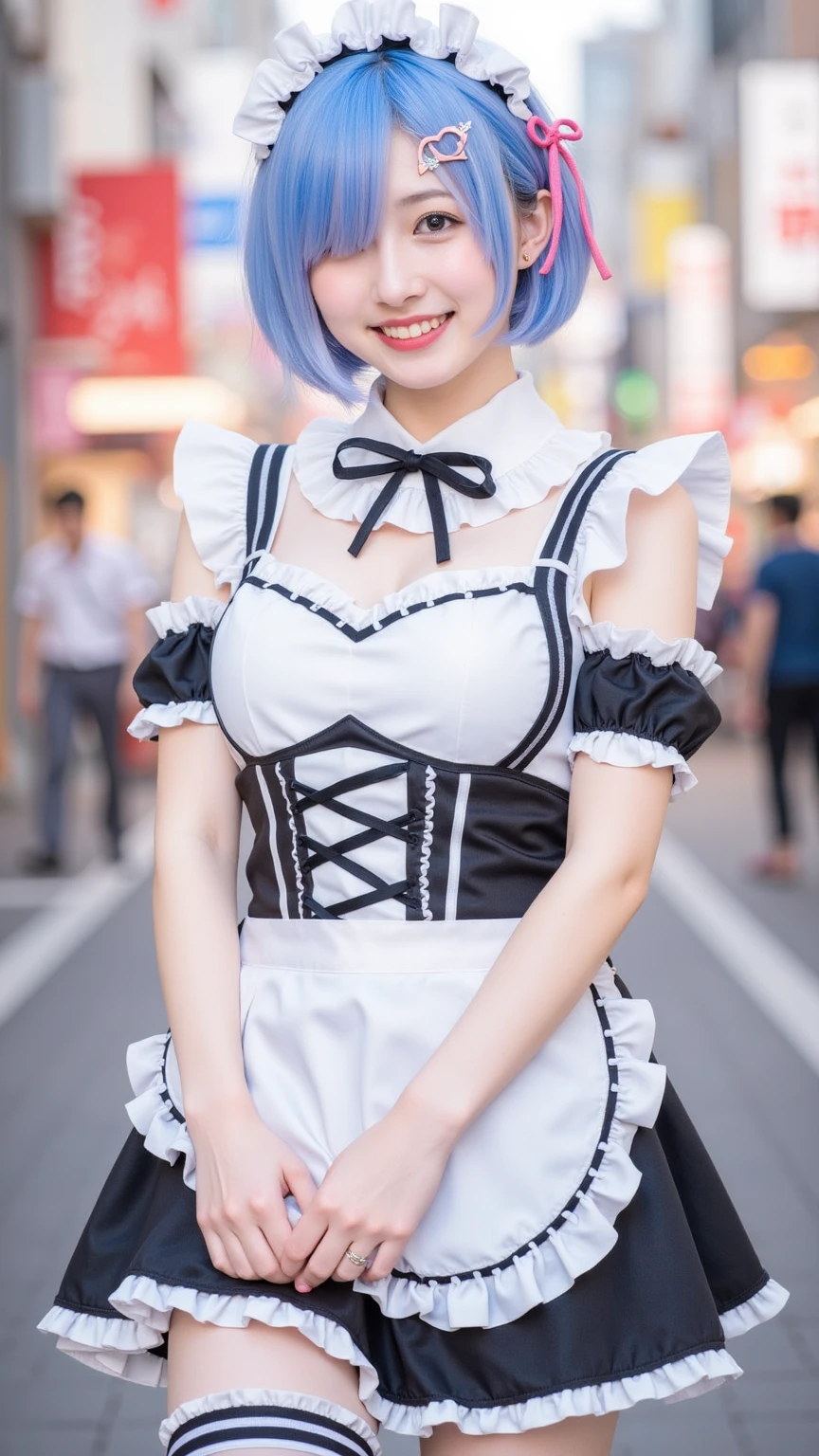 (nsfw), sexy stylish Swedish model, only 1 female, ((doll-like appearance)), short purple stylish hair, ((shiny Punk-Style boots)), (big smile), ultra detailed eyes, Punk makeup, lipgloss, ((sexy Punk Lolita cosplay)), unconventional skirt, petticoats, high neckline, ((ultra detailed lace)), ((ultra detailed embroidery)), intricate details, tartan patterns, (silver chains), (silver spikes), (safety pins), Punk Lolita accessoires, Punk Lolita choker, ((large sparkling Punk Lolita jewelry)), cinematic light, detailed large park background with trees