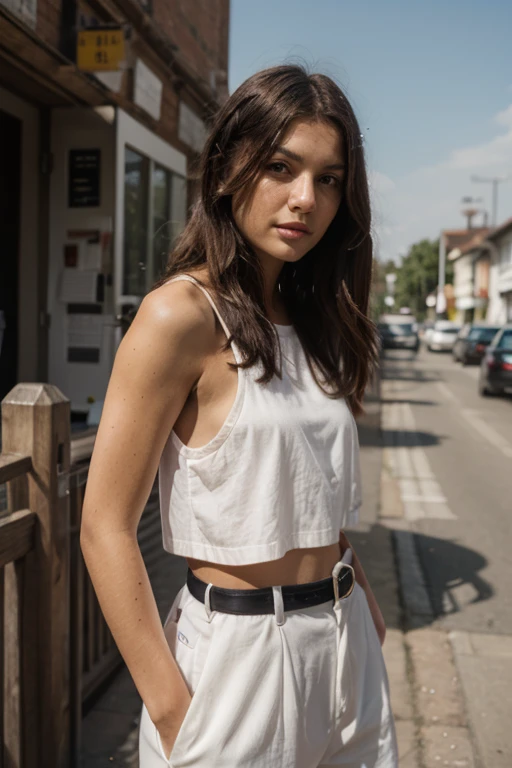 a beautifull 14 years old girl, white skin, masterpiece, textured skin, super detail, high details, high quality, 8k, she looking at sky, wearing a sunglasses and summer hat
wearing a shirt, stomuch visible, stomuch visible, small skirt, wearing a eyer rings, littile smlie, wet body,