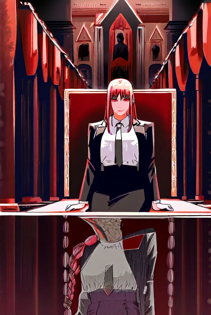 The Devil in the Company of Demons and Devils, the main character is the devil, enormous strength, power, kills people, 血, meat