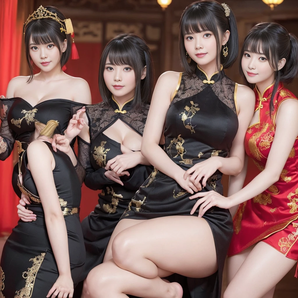 hyper HD，full-color，Highest image quality，（preschool students），Girl child，Lori huge breasts cleavage，(4≤age≤5)，With a petite figure，Kindergarten student，Only women，Multiple women，Dance studio，Practice dance，Raise your legs，japanese sailor suits，of the skin，cropped shoulders，Japanese dead water，ethnic dress，rabbits，nurses，pregnant belly，The belly bulges，ssmile，penisbulge，showing whole body，Serve，No top，Childbirth position，Superskirt，Normal proportions of the body，Perfect facial features，Slim body，short stature，looking at me with her back，Lift the buttocks，Short arms and short legs，Clothes become transparent，children&#39;s clothes，tightsuit，[cloth size（children）]，Chinese red bellyband shirt，generous display，only one layer of clothing，Good facial features，