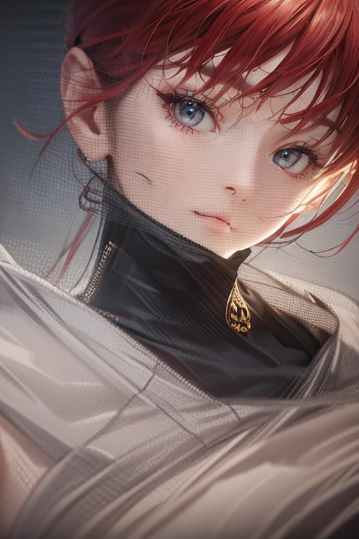 1. woman, In the mouth, armour, Red hair , Fighting posture, Photorealistic, Hyperrealistic, Super Detail, ogue style, hip is cocked, dignified, low chest, Delicate Skin, Matte skin, soft lighting,  subsurface tering , realistic, Heavy shadows, Masterpiece , Best Quality, ultra realistic, 8 thousand, the golden ratio,  intricate , High detail ,  cinematic photogtaphy , soft focus,  blurry background 