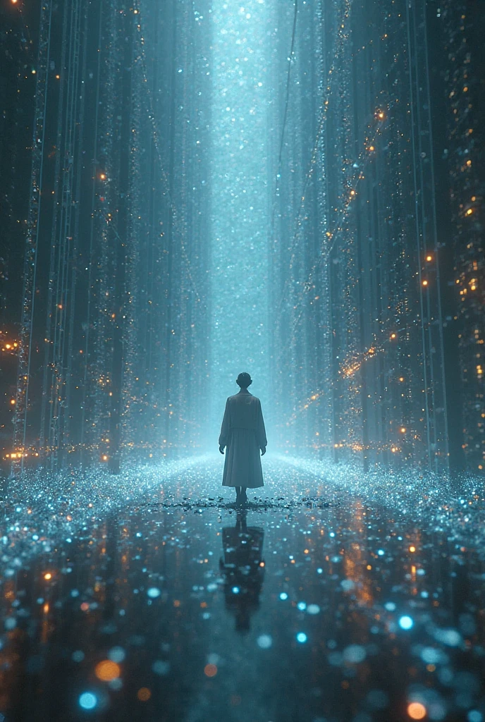 The words The simulation